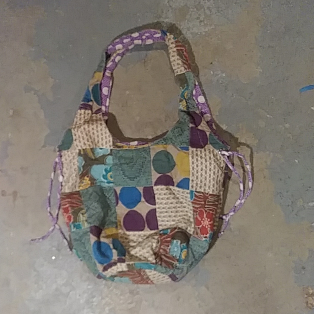 Rue 21 boho patchwork slouch bag